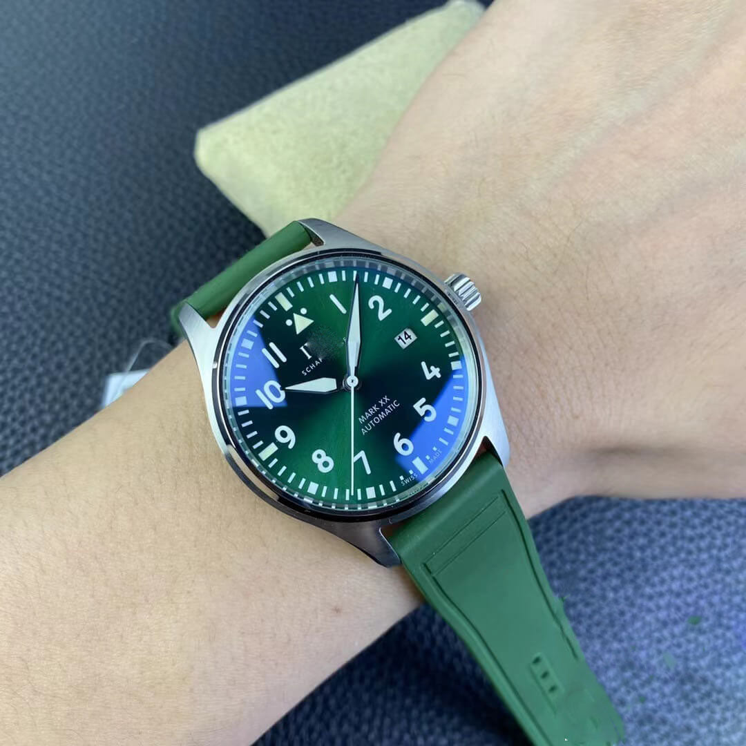 PILOT IW328205 M+ FACTORY GREEN STRAP