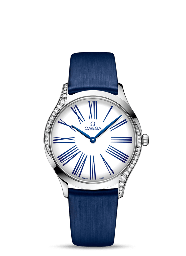 De Ville Steel Diamanten Watch 428.17.36.60.04.001